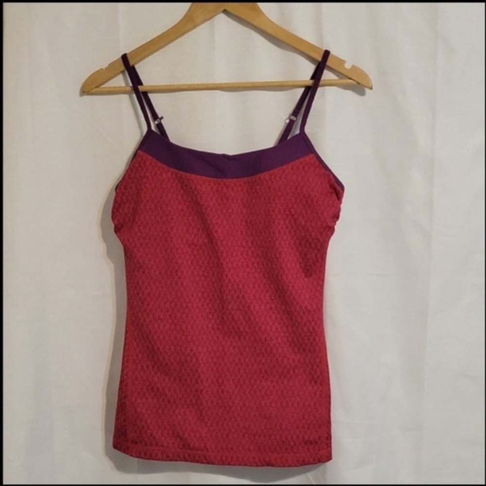 Prana Pink Tank Top Womens Extra Small